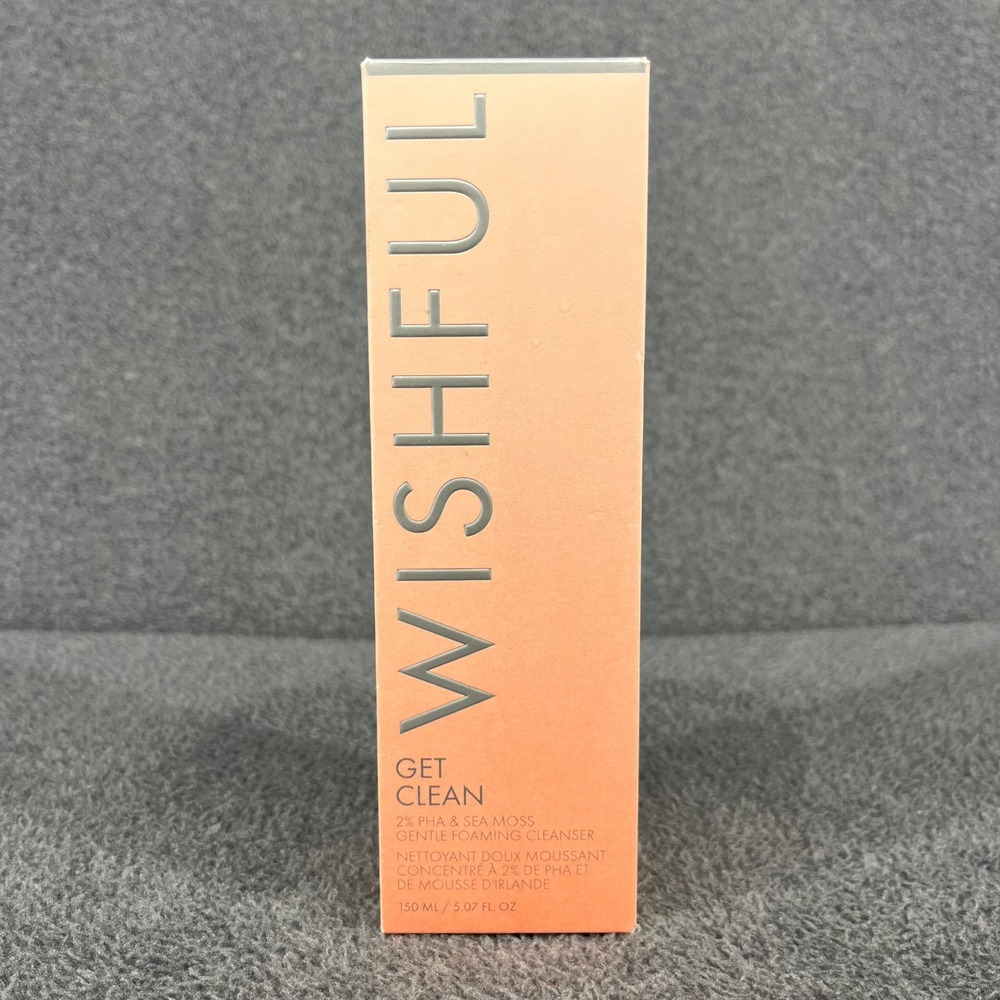 Wishful Get Clean Cleanser 2% PHA Sea Moss Foaming Wash 5.07 oz